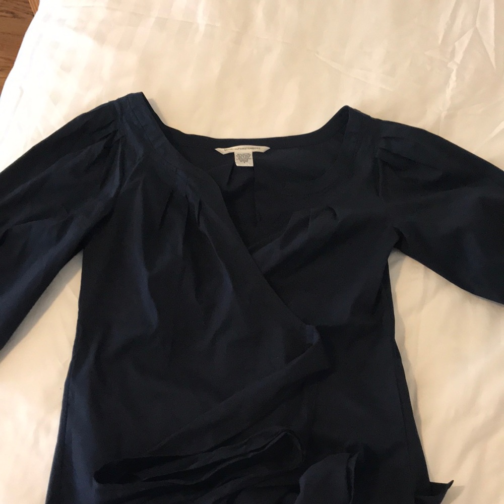 Diane von furstenberg 4 blouse wrap